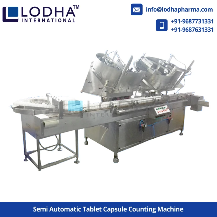 Top Quality Best Bulk Selling Semi Auto Automatic Hard Capsule/Tablet Counting and Filling Machine at Low Price