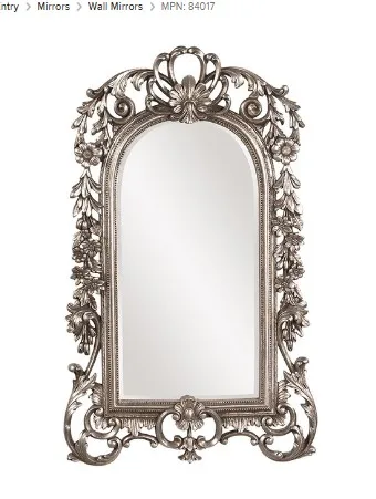 Викторианское зеркало овальной формы в золотом стиле для дома гостиницы викторианская рама пола со скошенным резным декором деревянное гравировочное резьбовое