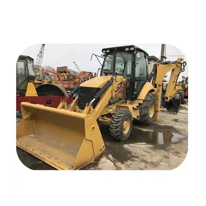 Купить б/у экскаватор-погрузчик на колесах 20f 4x4 cat 420f 420e