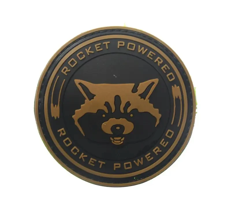 wholesale 2024 PVC 2D, 3D Rubber  custom logo PVC Patch Embossed High Quality Rubber Logo and Badges Soft Silicone PVC Patches