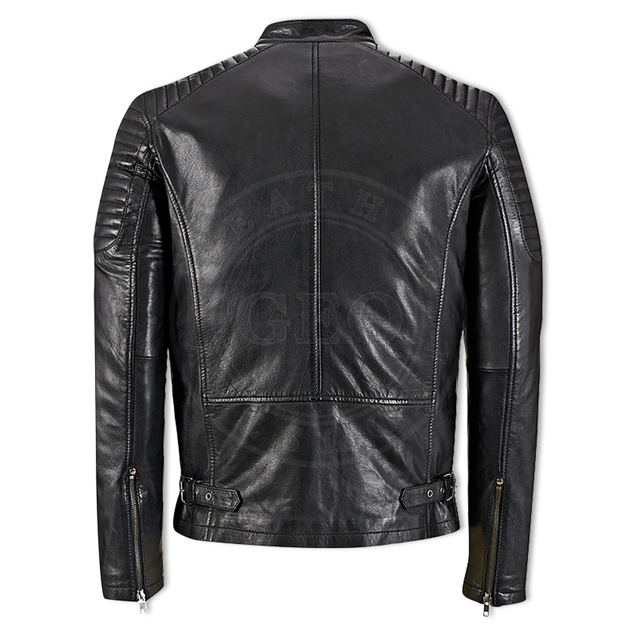 Motorbike Leather Jackets For Men Bikers