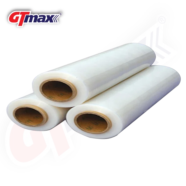 PrimeWrap GT-MAX Stretch Film Transparent Pallet Wrapping with 8 Micron Thin Plastic Soft Plastic Film