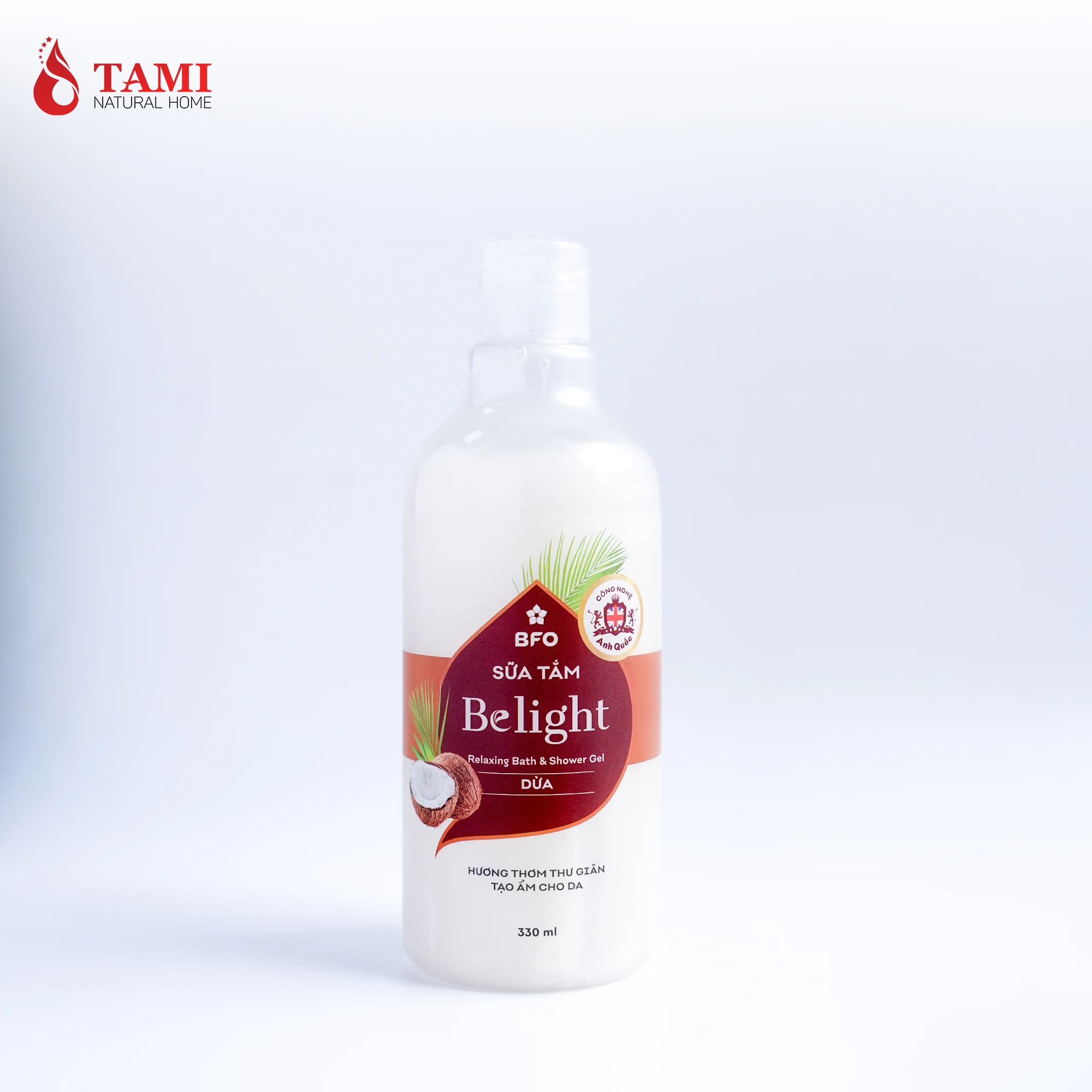 Moisturizing Body Wash 3 Years Shelf Life Belight - Coconut Essential Oil Shower Gel Suitable For Sensitive Skin