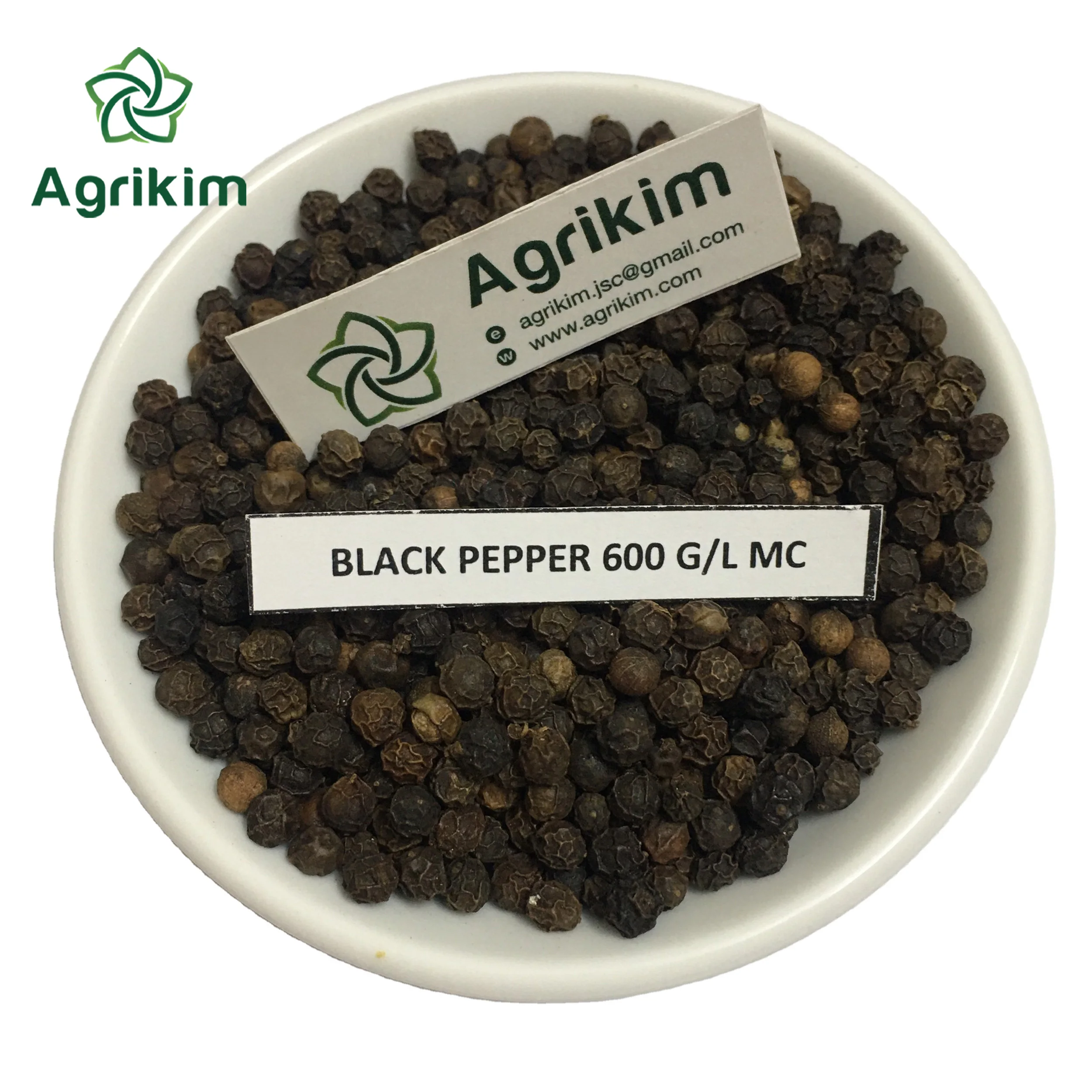 [New Crop] Black Pepper Black Peppercorn 200/300/400/500/550/570/580/600 GL the best price from Vietnam supplier  +84 363 565928