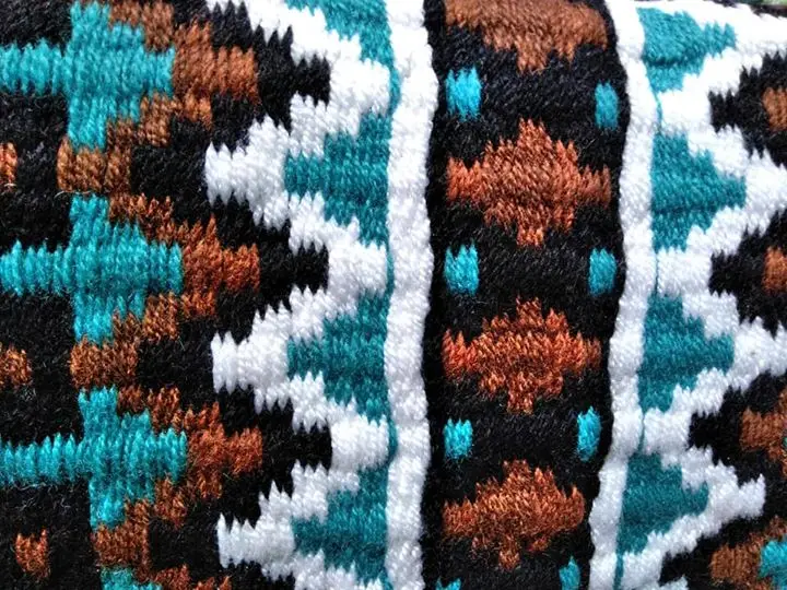 New Zealand Woollen Saddle Blanket High Quality Pure Wool Hand Weave Saddle Pad Assorted Designs