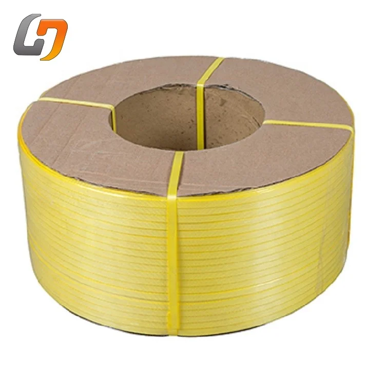 High Tension Yellow PP Strapping band Plastic PP Banding  Strap Polypropylene Strap