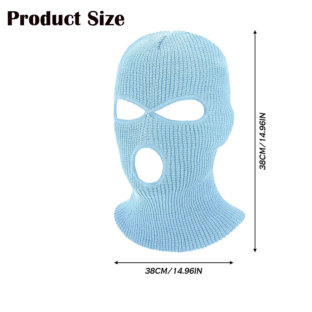 High quality Outdoor Balaclava Ski Mask warm winter 100% acrylic knitted Good Price custom ski snow wear full face mask