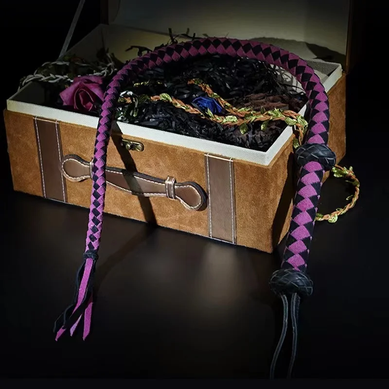 SM Sentiment Bestrafung Pferd Peitsche Schwere Peitsche Training Weibliche Sklave SP Werkzeug Neunschwanzige Peitsche