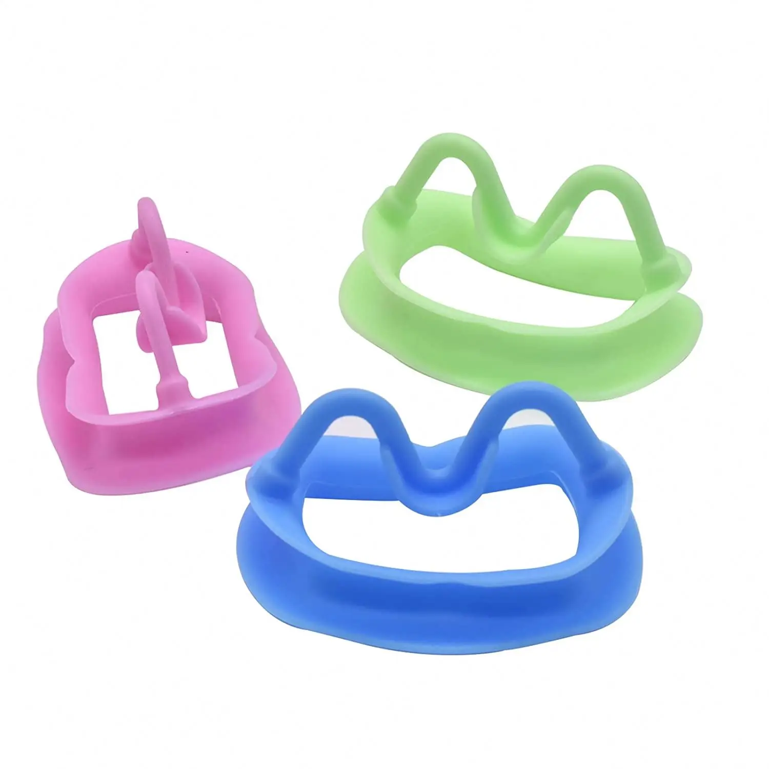 Cheek Retractor, Autoclavable Dental Mouth Opener, Colorful Disposable Lip Retractor