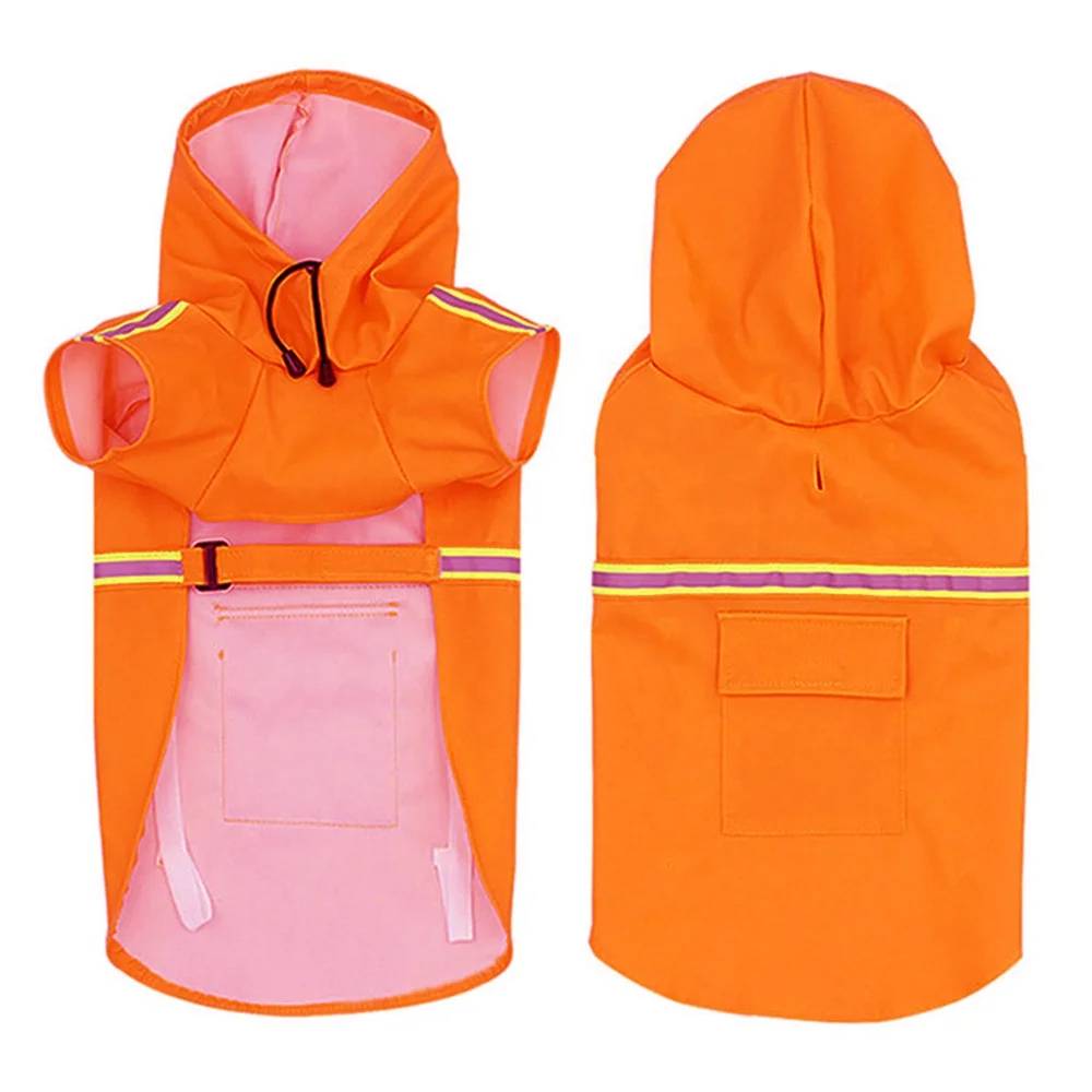 Dog Vest Warm Rain Coat Pet Cloth Apparel Reflective Large Big Dog Jacket Winter Clothes Blanket Rugs Paws Pet Supplies