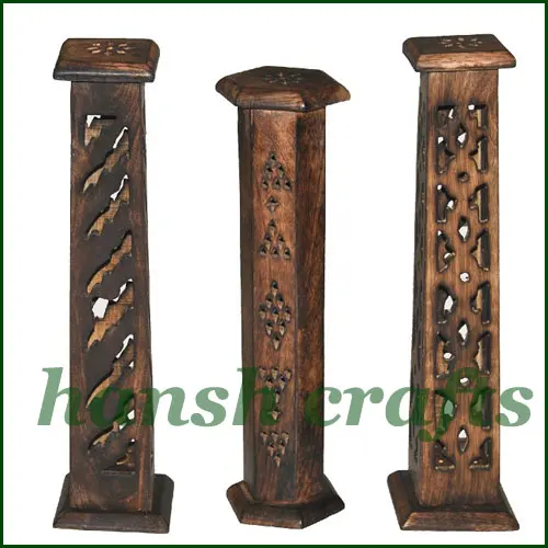 Buy Elephant Design Wooden Ash Catcher incense stick burner incense holder/Naturals Incense Holder / Incense holder ash catchers