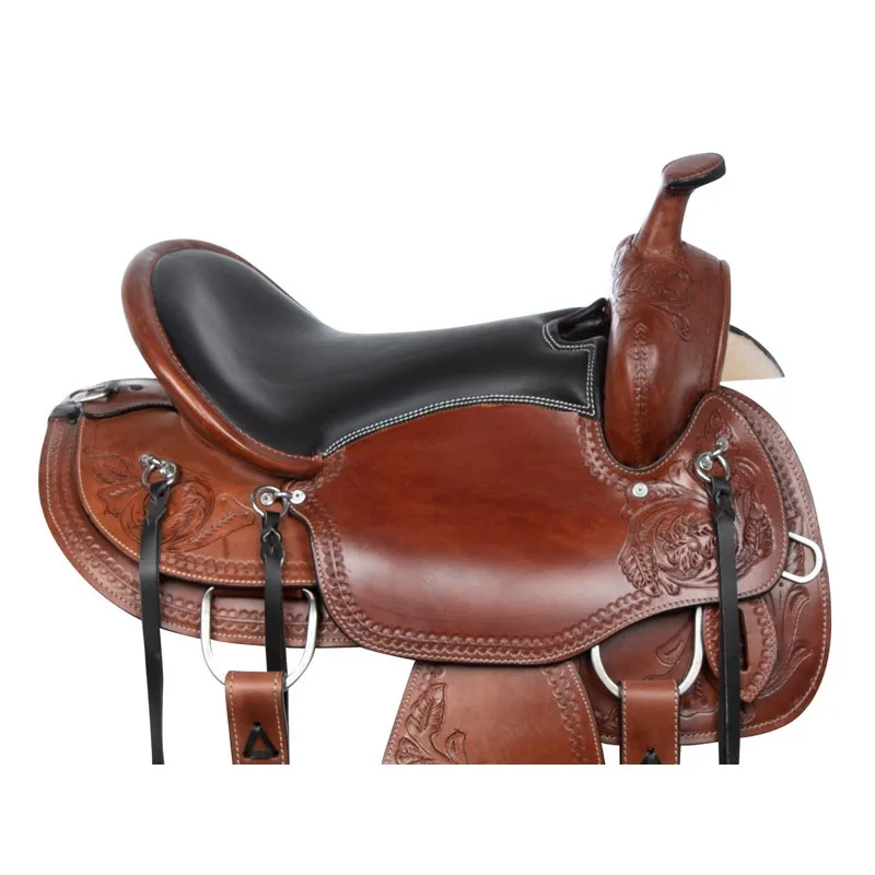 Horse Saddle Wholesale Best Quality Custom Design Logo Leather Polo Saddle English Saddle Top Quality