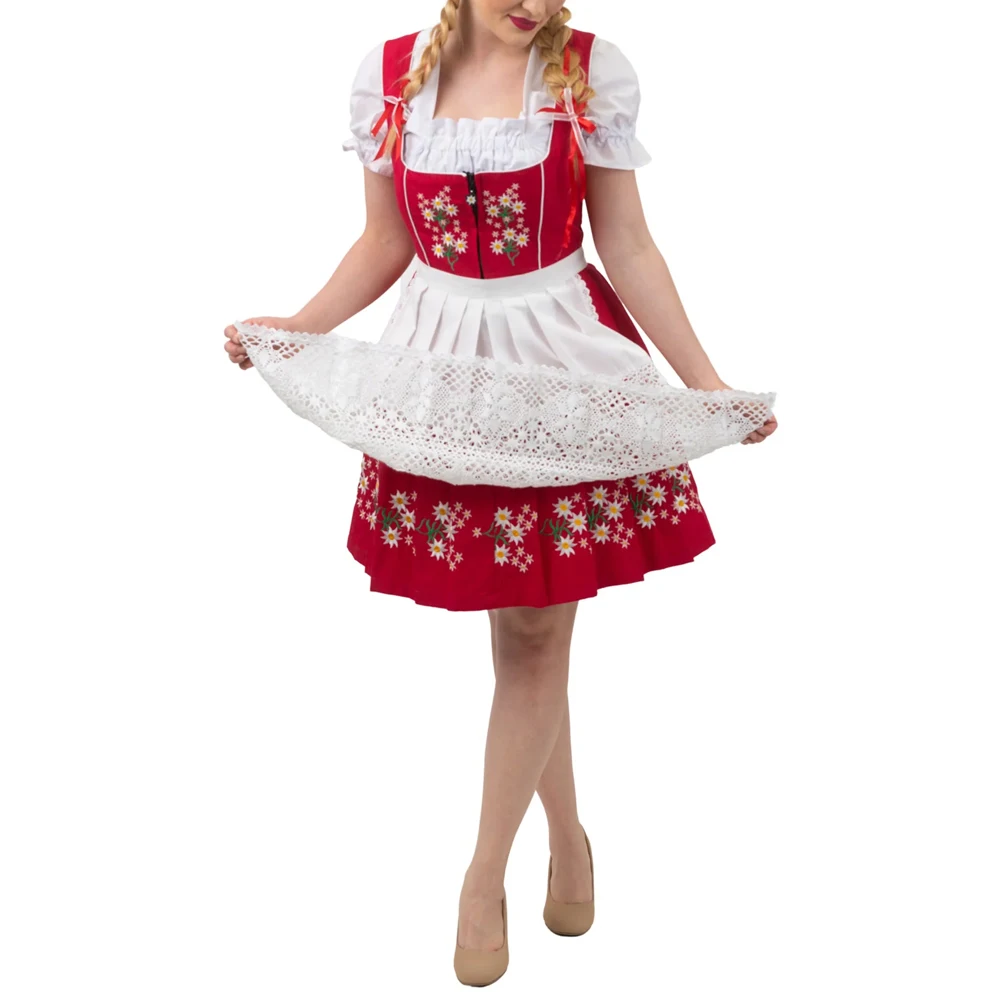 Wholesale Best Supplier Custom OEM Design Women Dirndl Dress / Custom Made Lightweight Women Dirndl Dress
