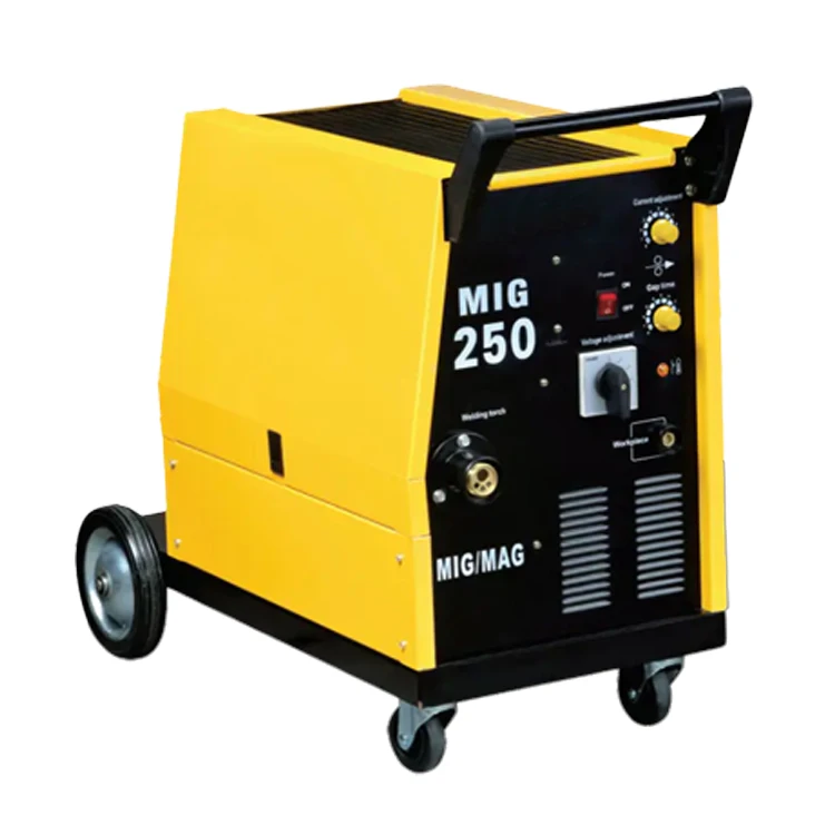 Single-Phase Fan-Cooling Wire Welding Machine 7-9.5KVA Power Voltage MIG Series MIG/MAG Welder for Continuous and Spot Welding