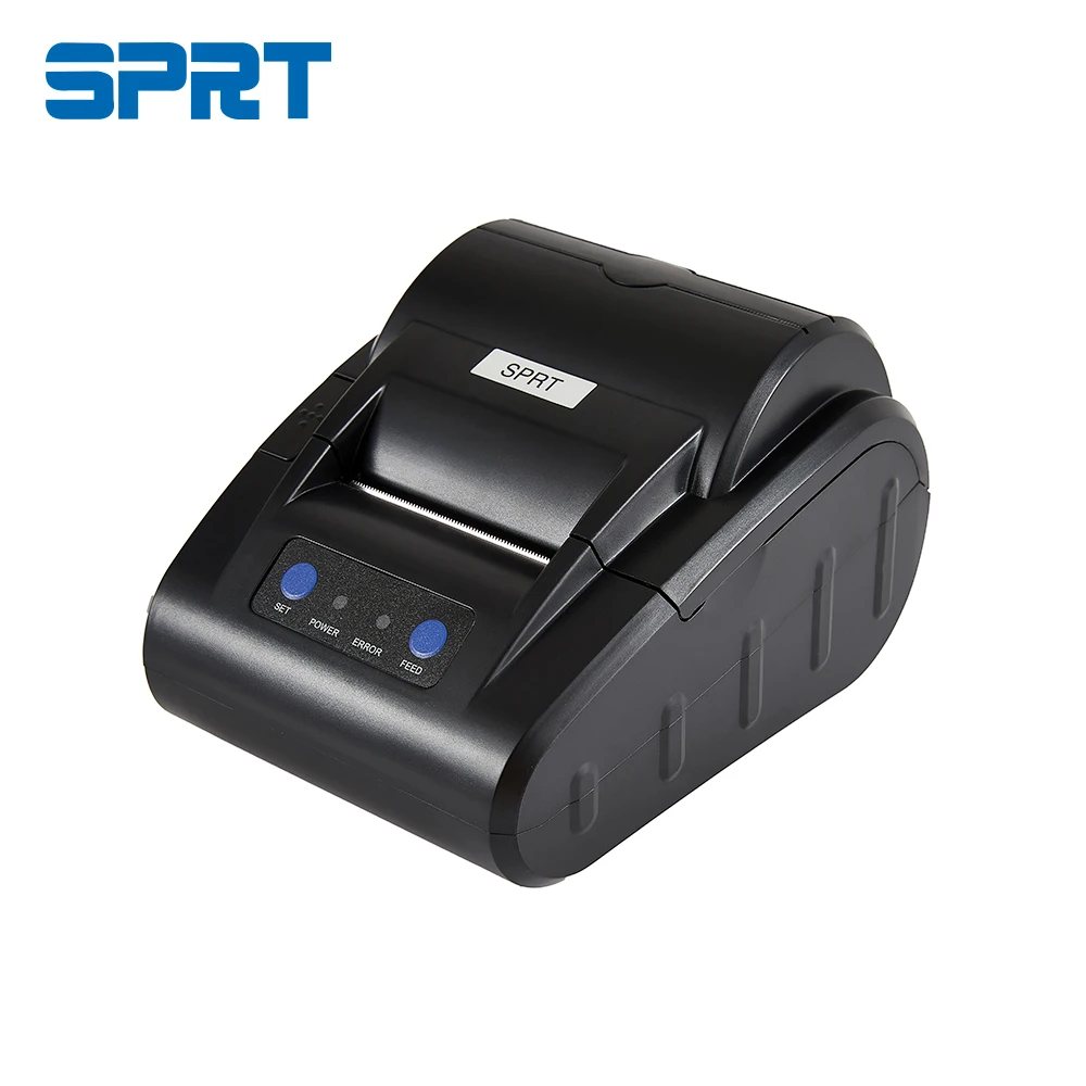 USB + BT чековый принтер 58 мм термопринтер POS персональный для печати купюр на рабочем столе 2 дюйма x