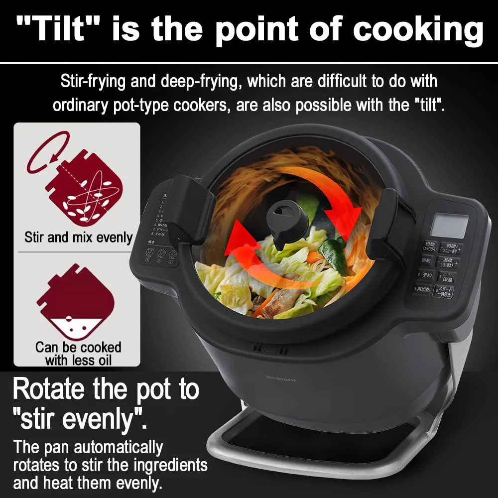 Tilting Pot Heating Mixing Industrial Cooker Jacket Cooking Kettle Food Grade Stainless Steel, electric cooker, cooking machine