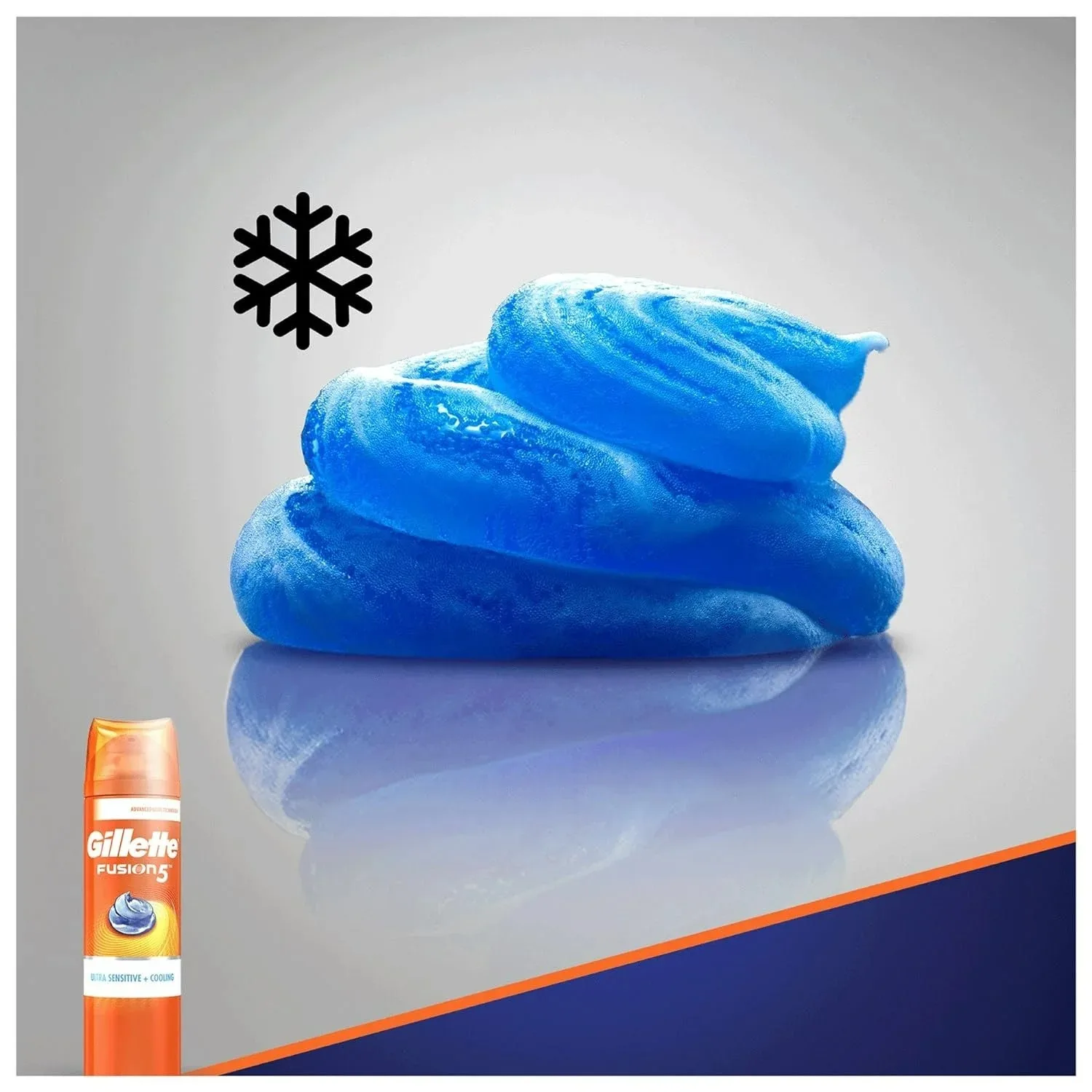 Hydra Gillette Fusion5 Ultra Sensitive Cooling Gel, 7oz