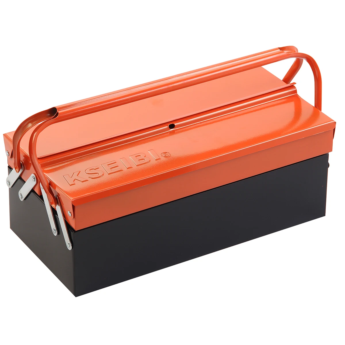 KSEIBI High Quality Plastic Tool Box Set Steel Lock/3-PC To Store The Tools