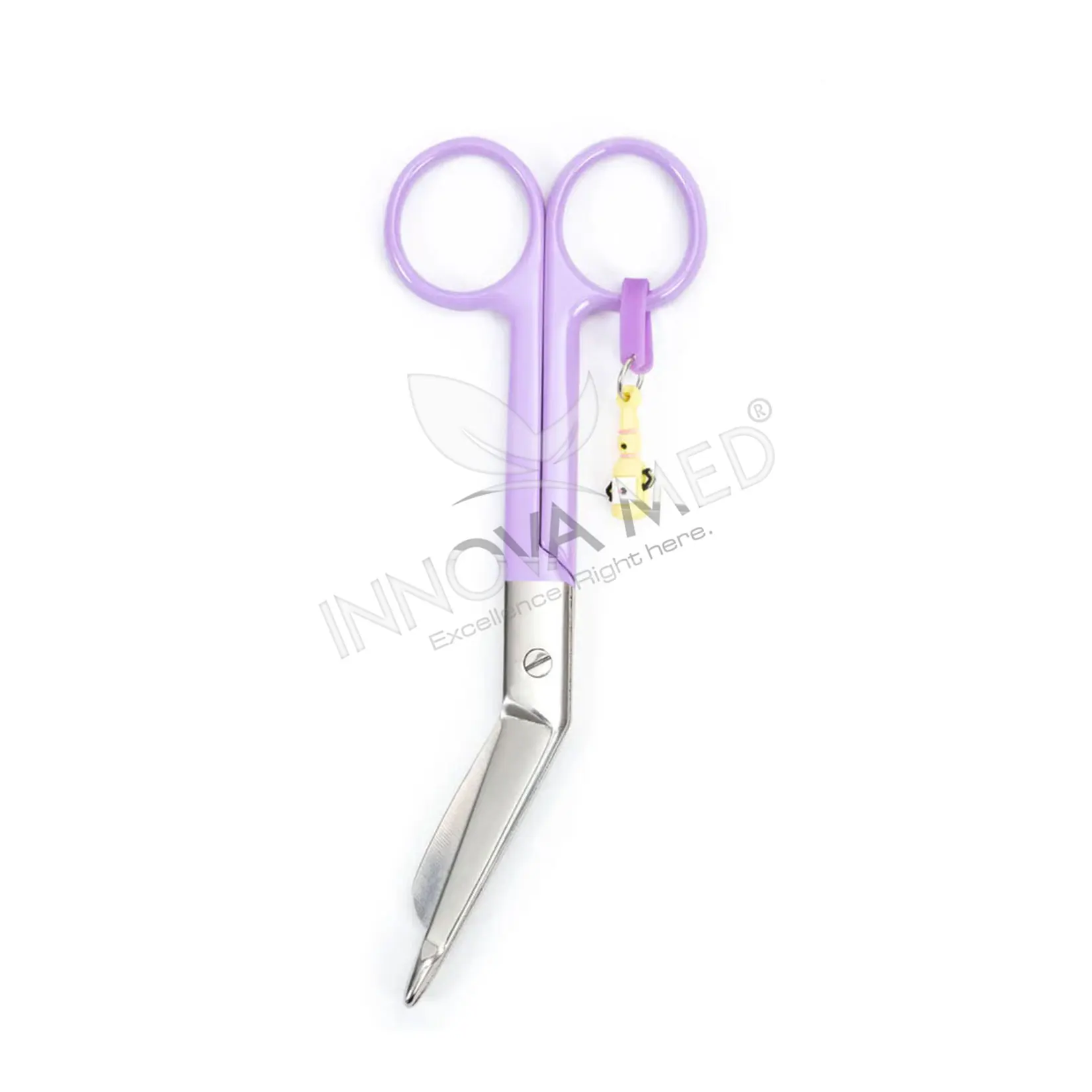 Hot Pink 14.5cm Nurse and Lister Bandage Scissors Essential Surgical Instrument for Students and Medical Professionals