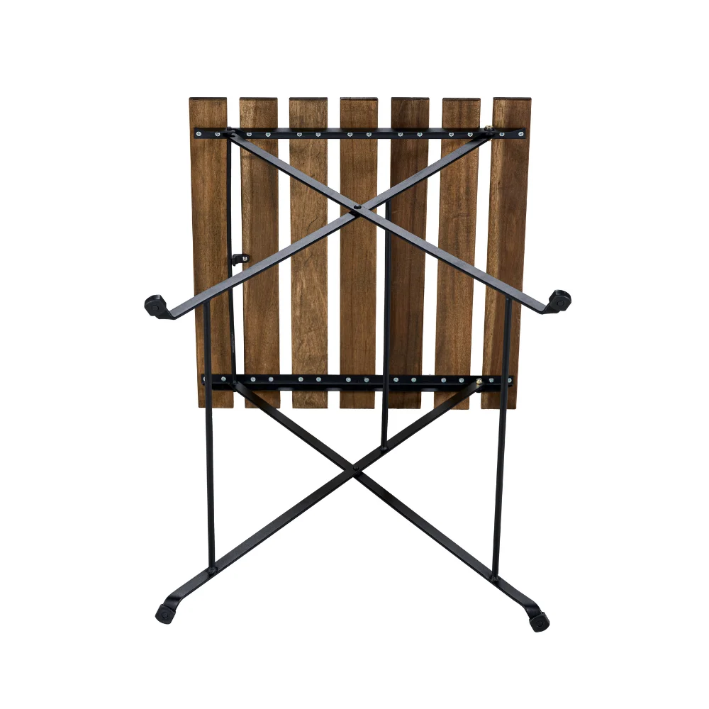 Vietnam BeNK Durable Cheap Price Acacia Garden Furniture Foldable Coffee Table and Chair Set Bistro Balcony Set