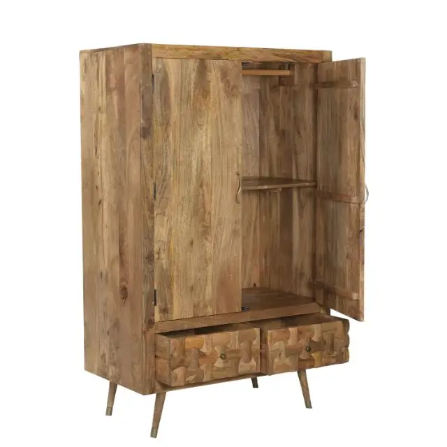 Clio Collection Designer Natural Finish For Dining Living Room Wardrobe Manufacturer Furniture