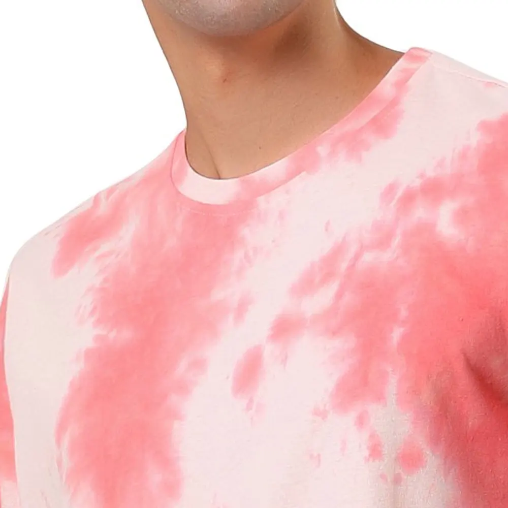 Hot Sell Custom Streetwear Unisex Premium Quality Men Tie Dye T-Shirts For Online Sale