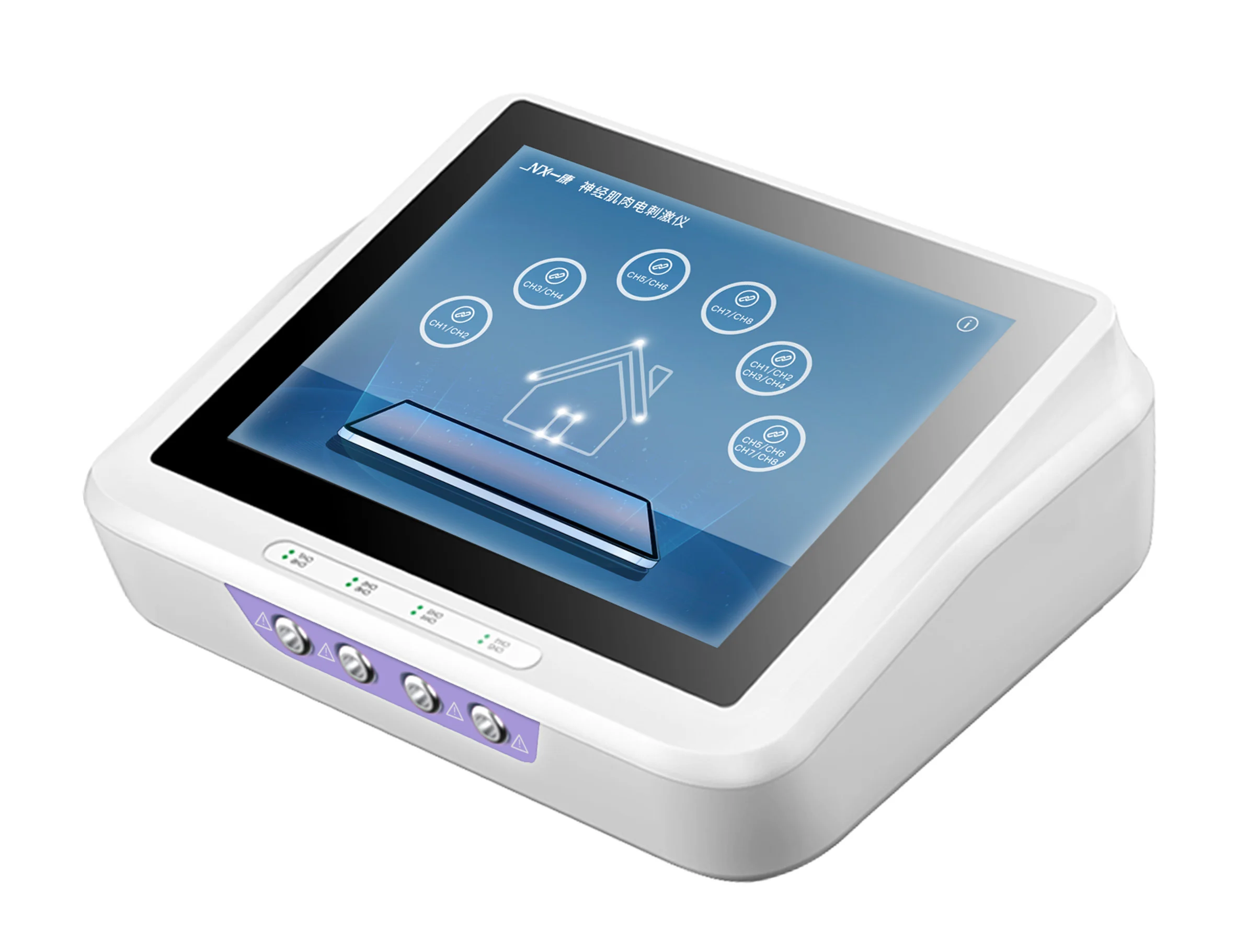 8-канальный Независимый выходной нервный аппарат для мышц