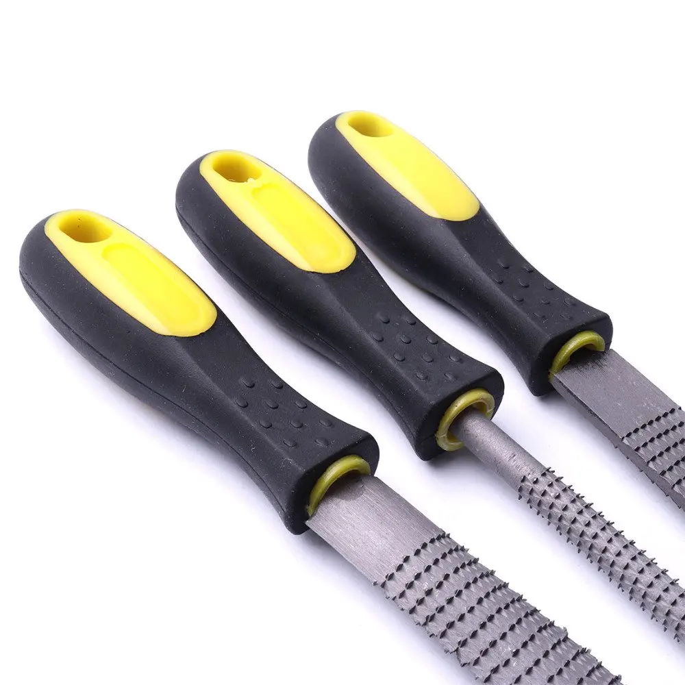 3Pcs 8 Inch Wood Carving Tools Kit Set 32cm Coarse-teethed Wood File Rasp Filling Tool Woodworking Files Hobby Hand DIY Tools