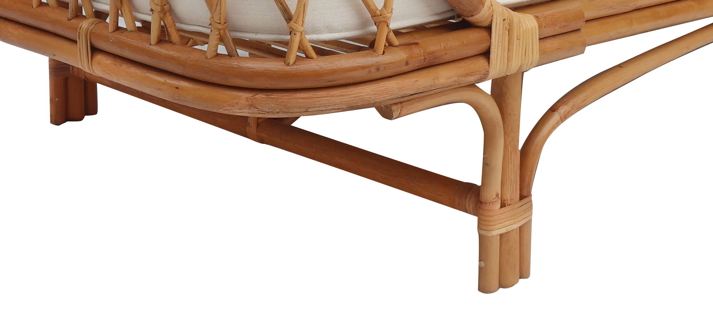 New Modern Design Long Rattan Sofa Bed Wickers Handmade Hot Sales