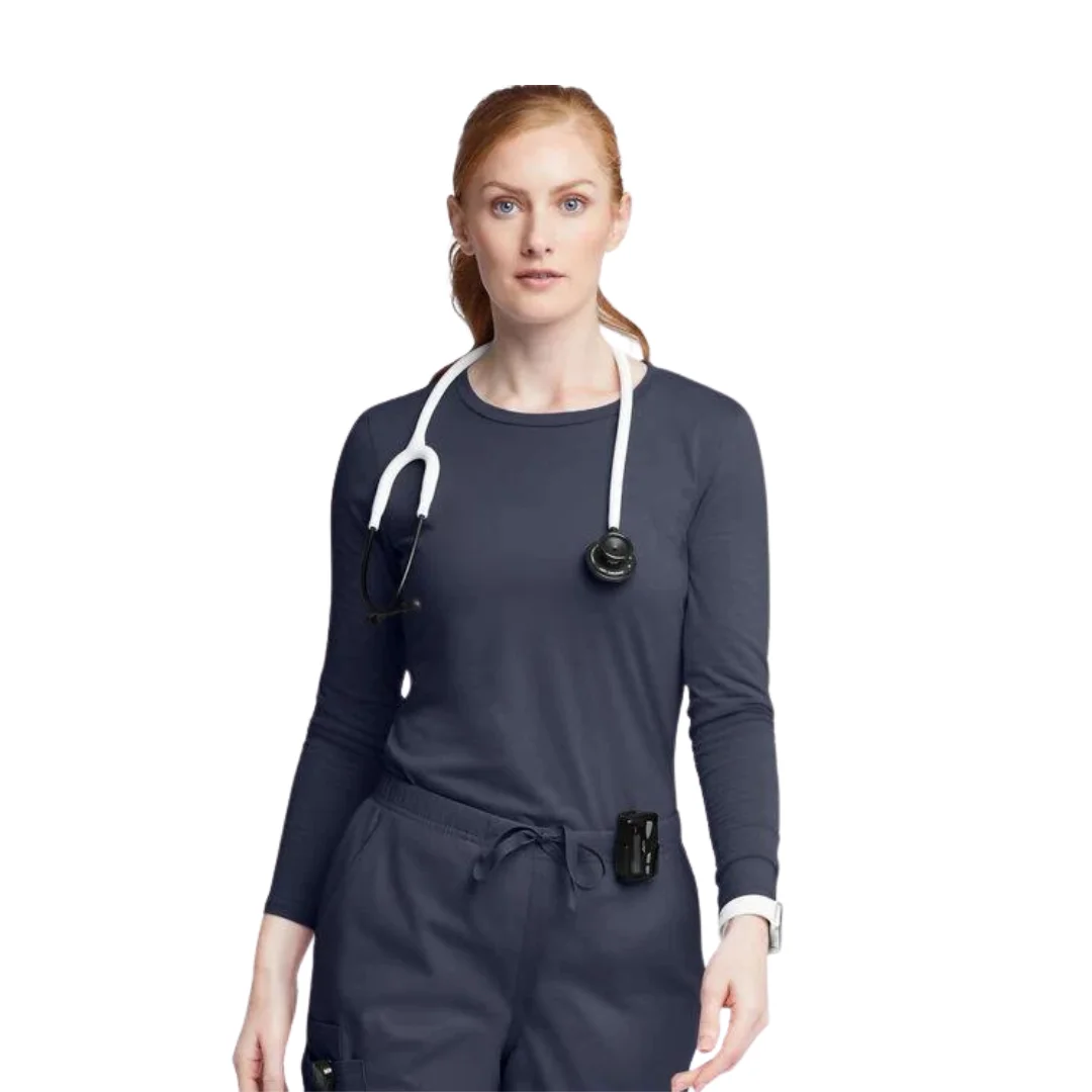PRICE FACTORY top shirt under scrubs long sleeves, short CUSTOM DESIGN nurse men/women/unisex good stretch - FMF uniform VN