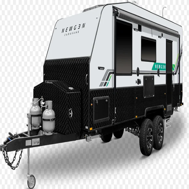Towable Tiny Motorhome RV Camper Trailer Mobile Car Trailer for Camping and Travel Mobile House Street Caravan Camper Trailer