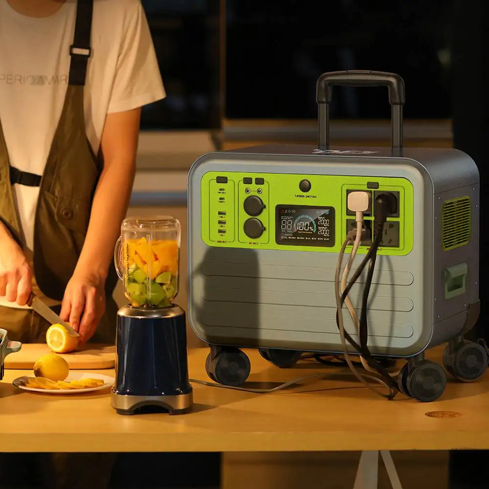 300W 700W 1200W 2200W Outdoor Camping Power Generator AC Source Power Supply Bank Solar Portable Power Station