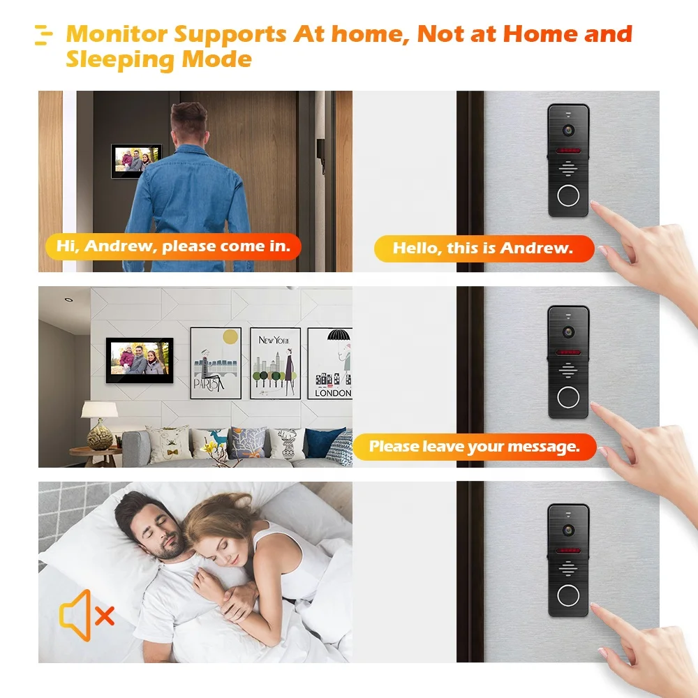 2023 Hot Sale Discount IP TCP Video Intercom System WiFi Doorbell Intercom for Home