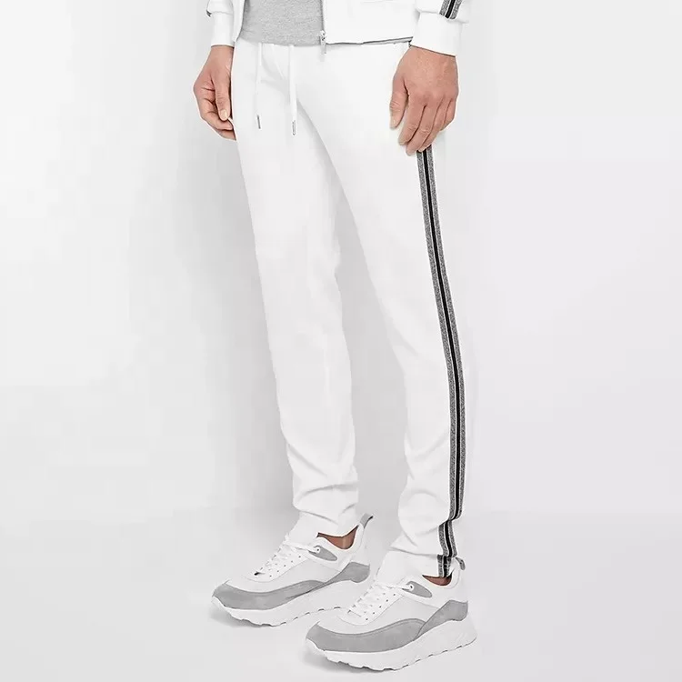 Wholesale Polyester Jacket And Fitness Pants 2 Piece Set Smooth Suede Track Suits Men Sport Tracksuits For Men Soccer