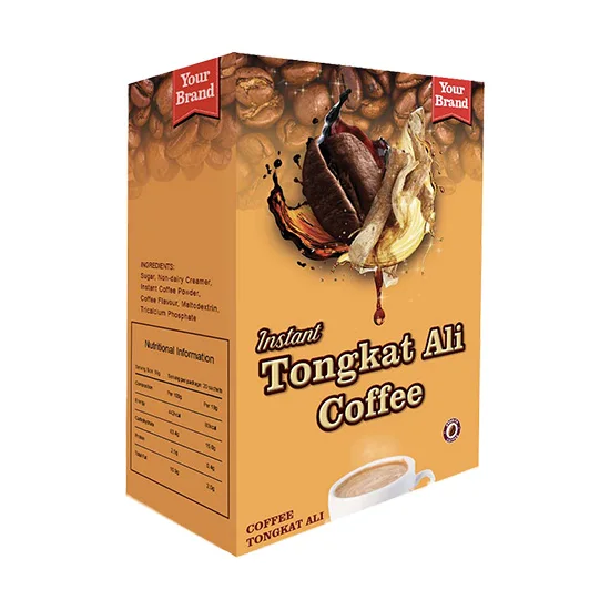 YUMMO мгновенное кафе Тонгкат повышает либидо быстрая доставка Арабика упаковка сахарный крем фруктовый орех горький Халяль сертифицированный