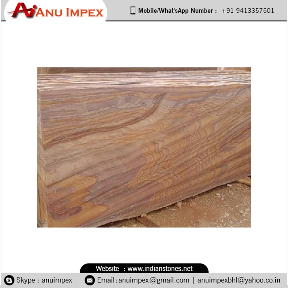 Premium Exterior Solutions with Natural Indian Rainbow Sandstone