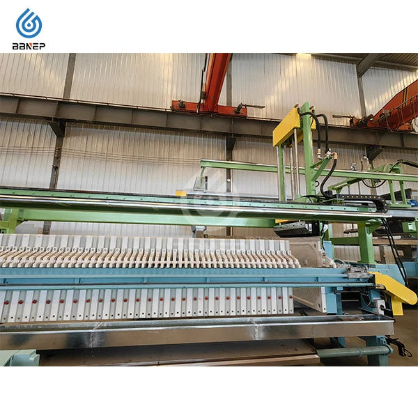 Efficient Automatic Water Washing Filter Press Equipment Effective Frame and Plate Filter Chamber Filter Press