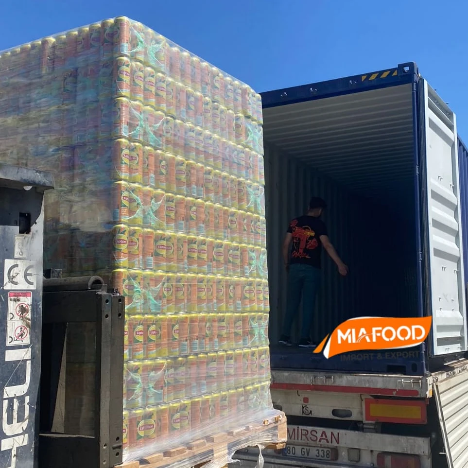 Ice Tea Mango and Exotic Fruit Flavored Cold Tea (330ml x 24) Free Of Preservatives And Sweeteners Wholesale From Turkey