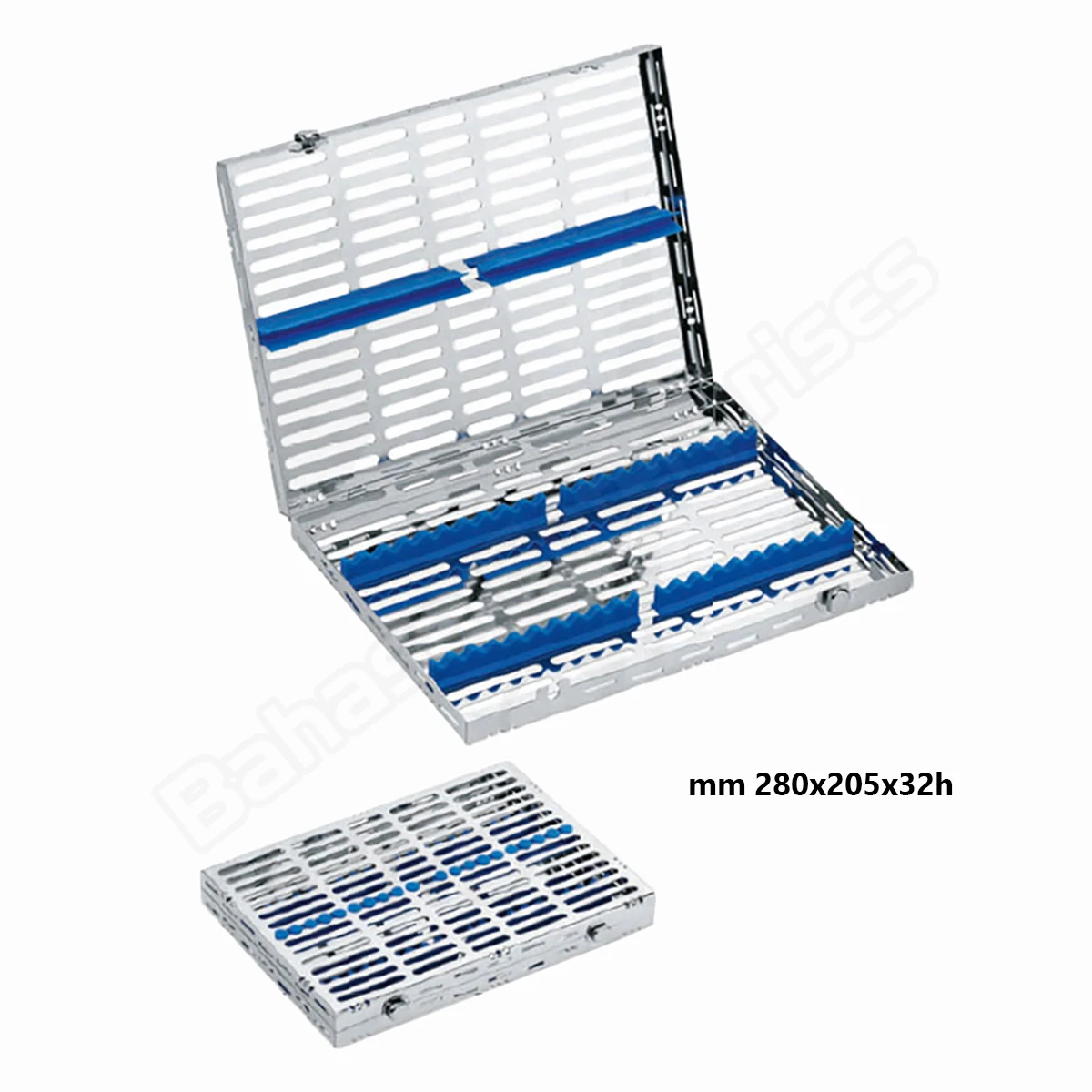 Стерилизационная Кассетная стойка для 5 7 10 и 20 инструментов немецкая нержавеющая сталь органайзер стоматологических