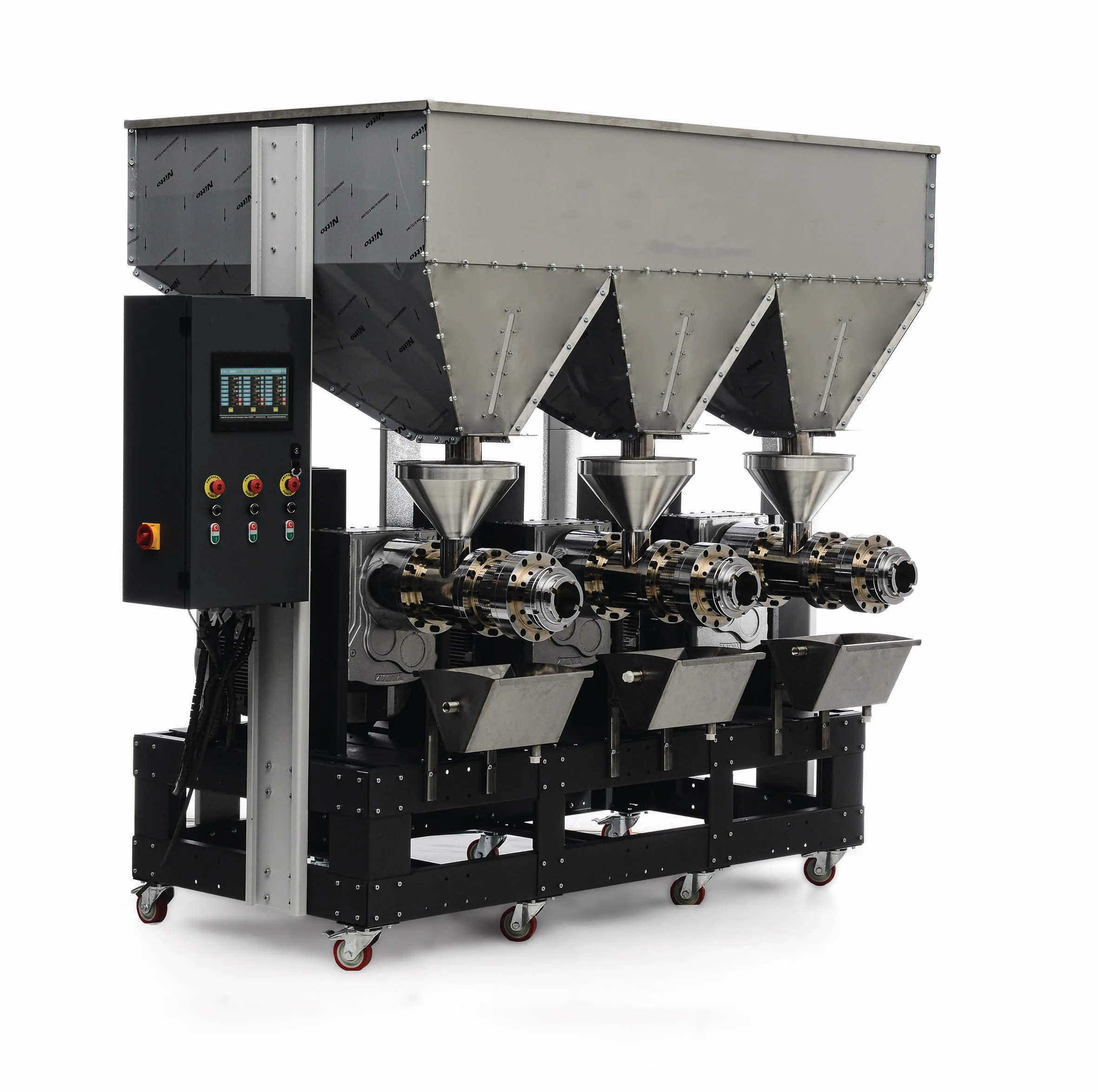 Automatic Continuous System Oil Press Line Cold Press Method for All Dry Seeds Nuts-Including Sunflower Sesame Black Seeds