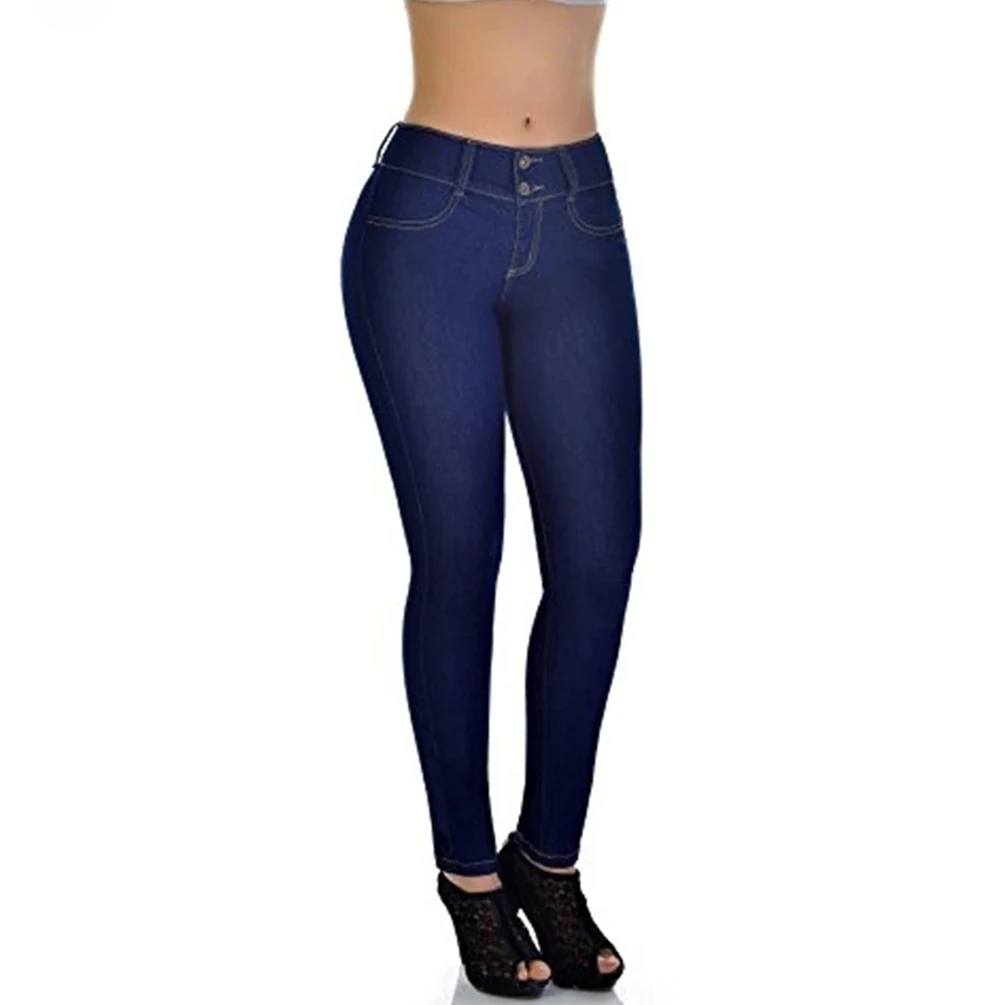 Новый стиль 2024 высокое качество низкая цена с высокой талией сексуальные эластичные женские джинсы узкие леггинсы джинсовые оптовая продажа
