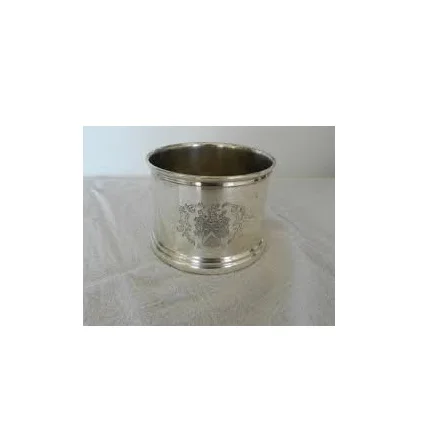 Stylish unique Aluminum Wine bottle coaster for cheap price And Aluminum Wine bottle Coaster Silver coaster holder Champagne