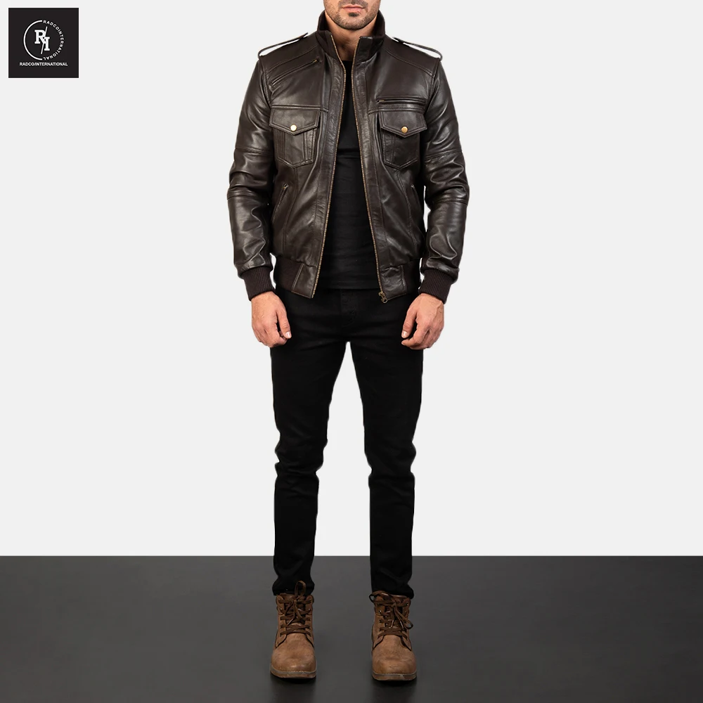 High Quality Men Leather Jacket Pakistan Made Top Product Leather Jacket For Men In Best Price