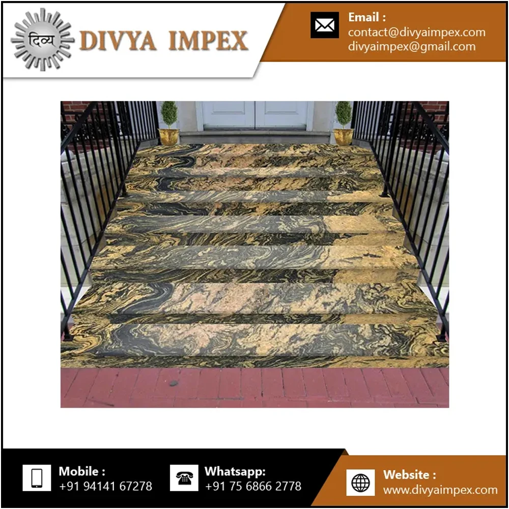 Premium Quality Calacatta  Gold Marble Stone Tiles Natural Marble Alaska Gold Granite At Lowest Price