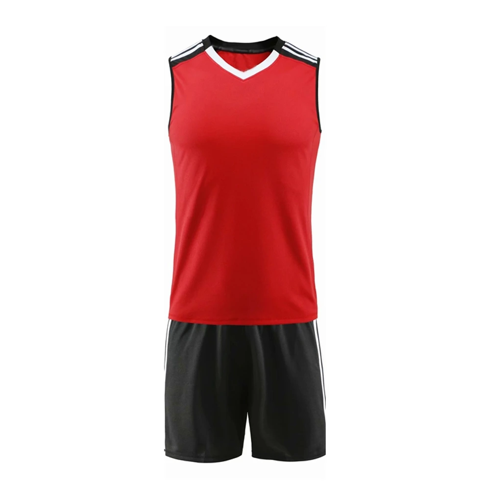 Hot Sale Custom Design Sports Volleyball Uniforms Beach Sleeveless Volleyball Jersey Uniform For Leagues