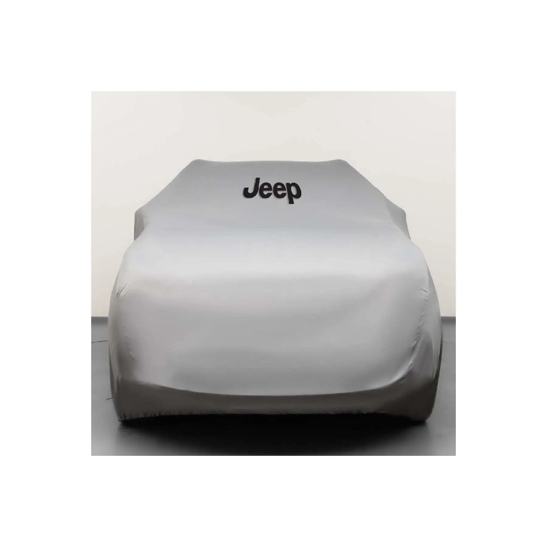Jeep Compass 1 (2011-2015) серый автомобильный тканевый Хлопковый чехол с логотипом