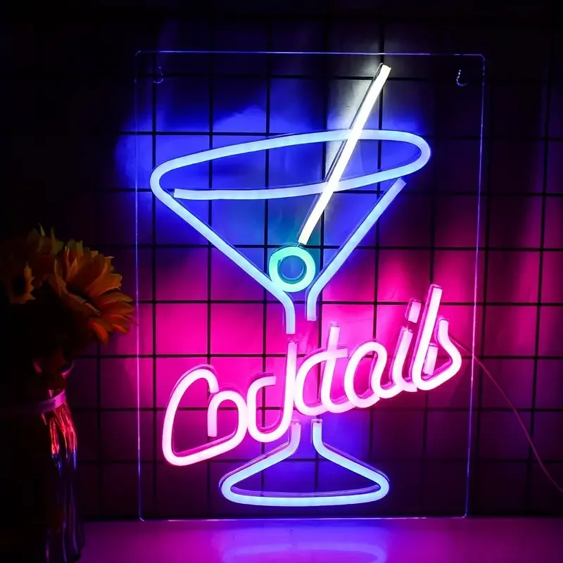 Drop Shipping Led  Back To The Future Custom Neon Sign Customized Acrylic Neon Light Wall Sign Shop Decoration Neon Light