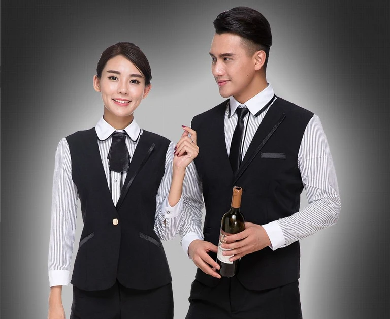 Best Quality Hotel Staff Uniform Waiter Uniforms and Restaurant Uniforms for Both Male and Female at Wholesale Price