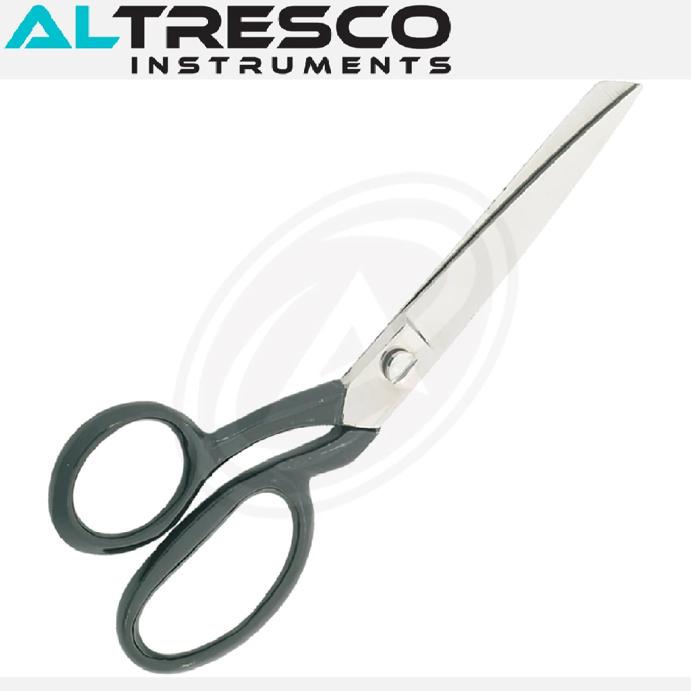 Industrial/Professional Tailor Shears Stainless Steel With Black Lacquered Handle