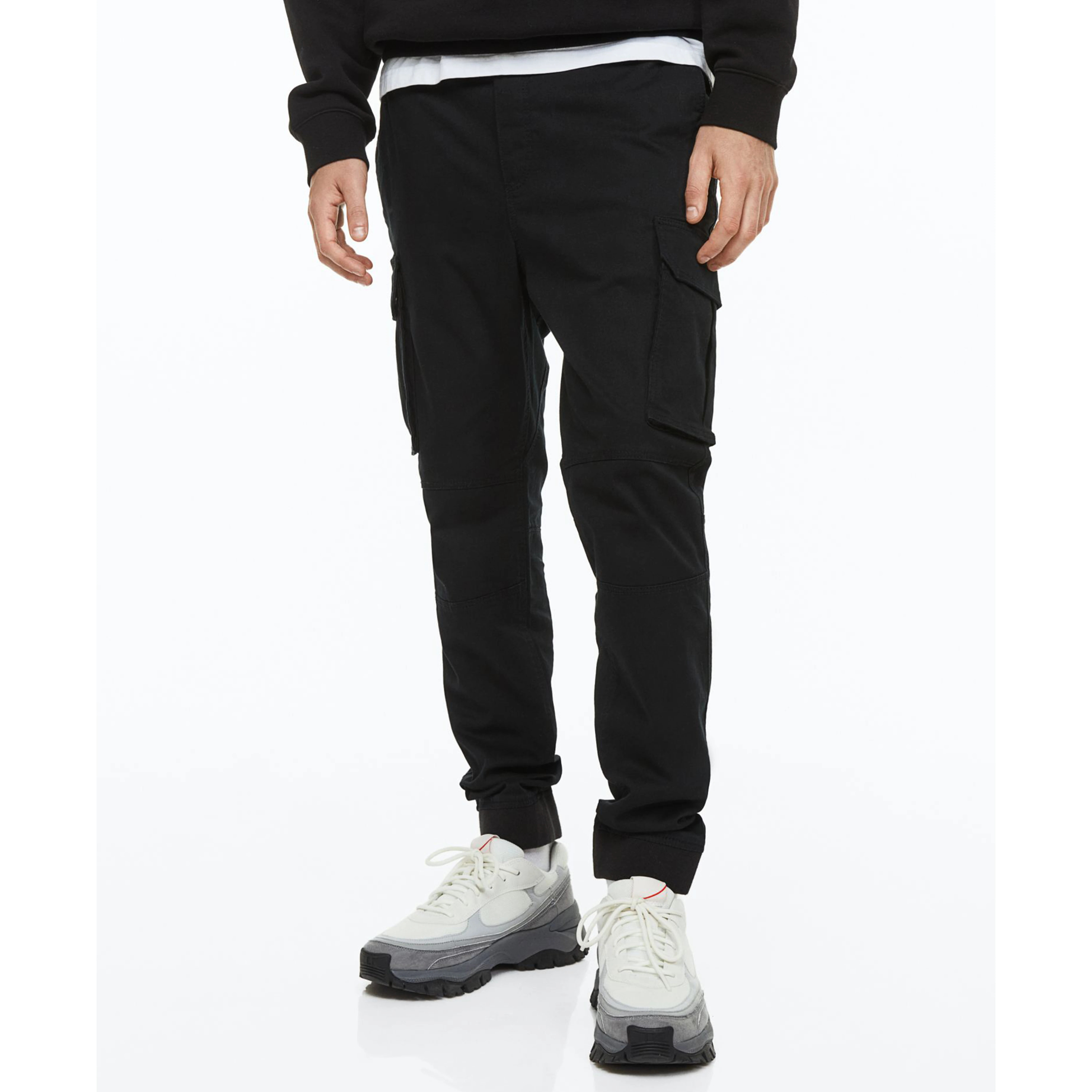 2024 Top Selling Trousers Cargo Pants Men Lightweight Pocket Slim Cargo Pants High Waist Breathable Cotton Cargo Pants For Men